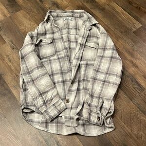 Women’s hollister medium boyfriend fit flannel